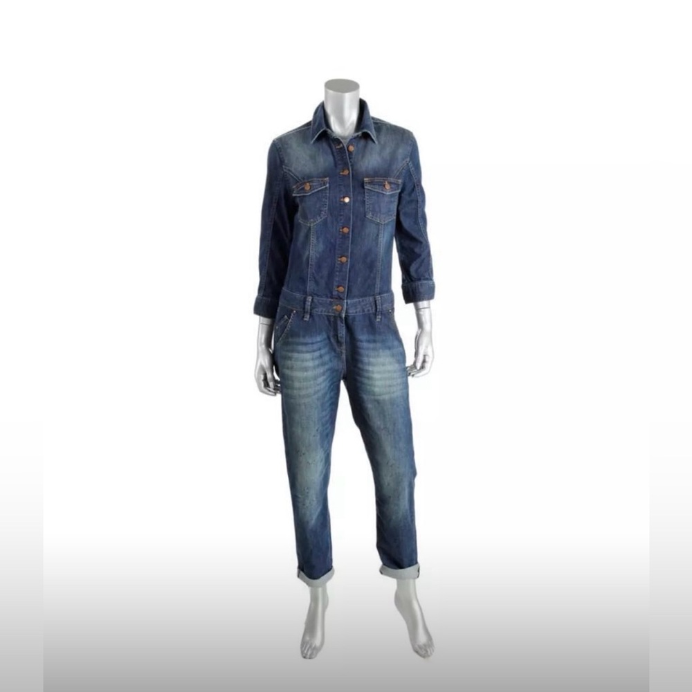 Zara jeans overalls Jumpsuit y2k